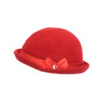 Palarie eleganta pentru fetite, Pami, PC-1022-01 Rosu fotografia produsului