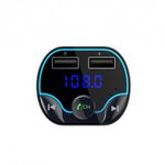 Modulator FM Techstar&reg; T24, Wireless, Bluetooth 4.2, Microfon Integrat, Quick Charge, Slot MicroSD, Voltaj Baterie fotografia produsului View 3 S