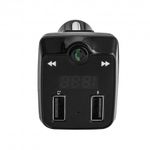 Modulator FM Techstar&reg; T22, Wireless, Bluetooth 4.2, Microfon Integrat, Quick Charge, Afisare Voltaj, Slot MicroSD fotografia produsului View 3 S