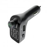 Modulator FM Techstar&reg; T15, Wireless, Bluetooth 5.0, Microfon Integrat, Quick Charge, Slot MicroSD, AUX IN, Voltaj Bat fotografia produsului View 2 S