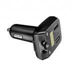 Modulator FM Techstar&reg; T22, Wireless, Bluetooth 4.2, Microfon Integrat, Quick Charge, Afisare Voltaj, Slot MicroSD fotografia produsului View 2 S