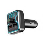 Modulator FM Techstar&reg; T45Q, Wireless, Bluetooth 5.0, Microfon Integrat, Quick Charge 3.0, Slot MicroSD, Ambient Light fotografia produsului View 8 S