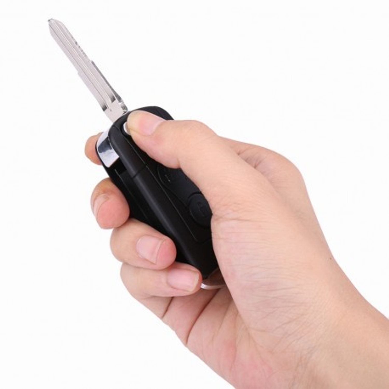 Carcasa Cheie Auto Techstar&reg; SSang Yong, Actyon, Kyron, Rexton , 2 Butoane fotografia produsului View 2 L
