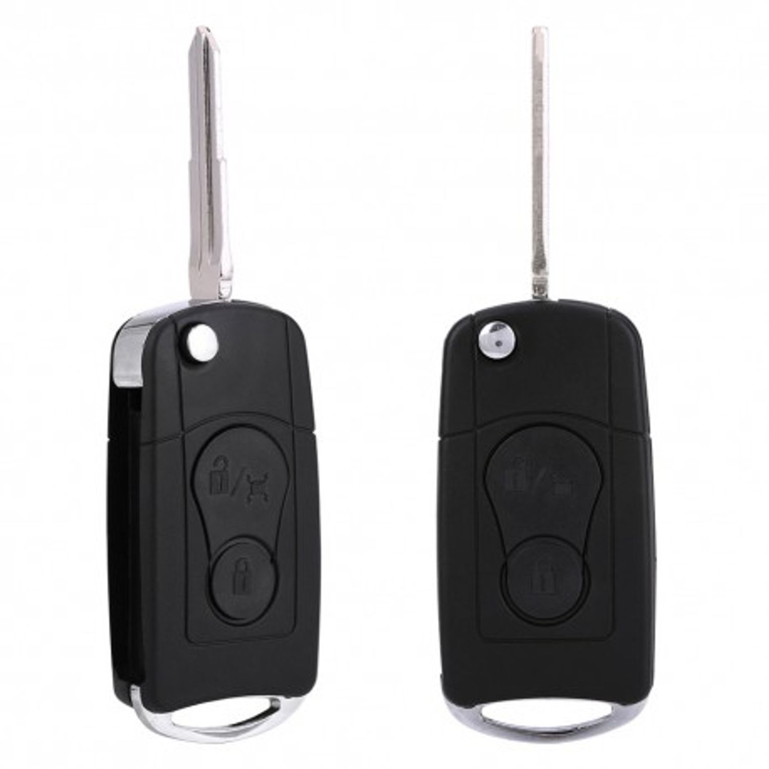 Carcasa Cheie Auto Techstar&reg; SSang Yong, Actyon, Kyron, Rexton , 2 Butoane fotografia produsului View 8 L