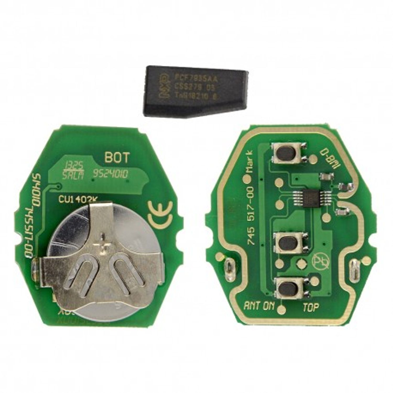 Cheie Auto Completa Techstar&reg; Mini Cooper, 433 Mhz, PCF7935, ID44, 3 Butoane fotografia produsului