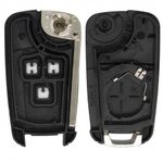 Carcasa Cheie Auto Techstar&reg; Opel, Chevrolet, Vauxhall, 2 Butoane fotografia produsului View 2 S
