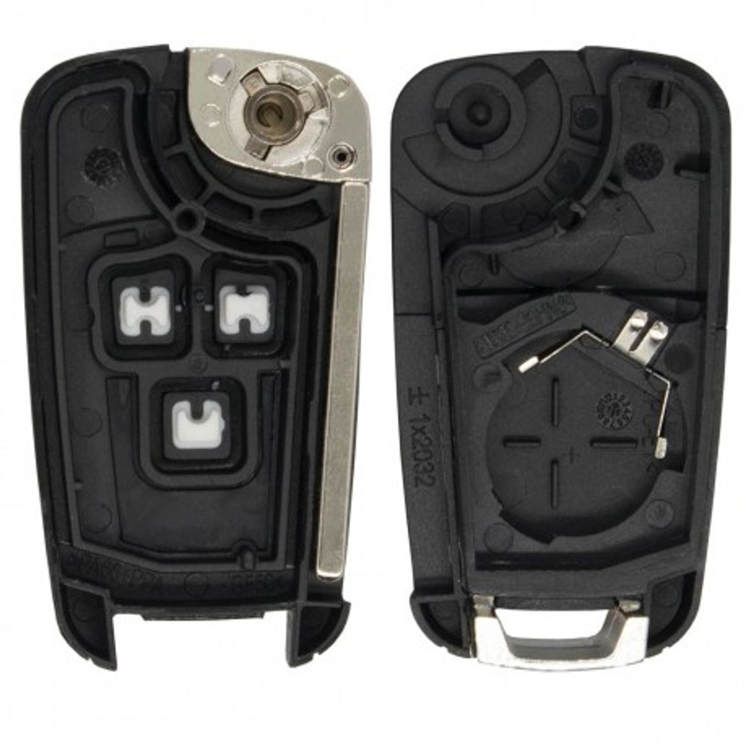 Carcasa Cheie Auto Techstar&reg; Opel, Chevrolet, Vauxhall, 2 Butoane fotografia produsului View 2 L