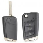 Carcasa Cheie Auto Techstar&reg; Skoda Octavia, Fabia, VW, 3 Butoane fotografia produsului View 3 S