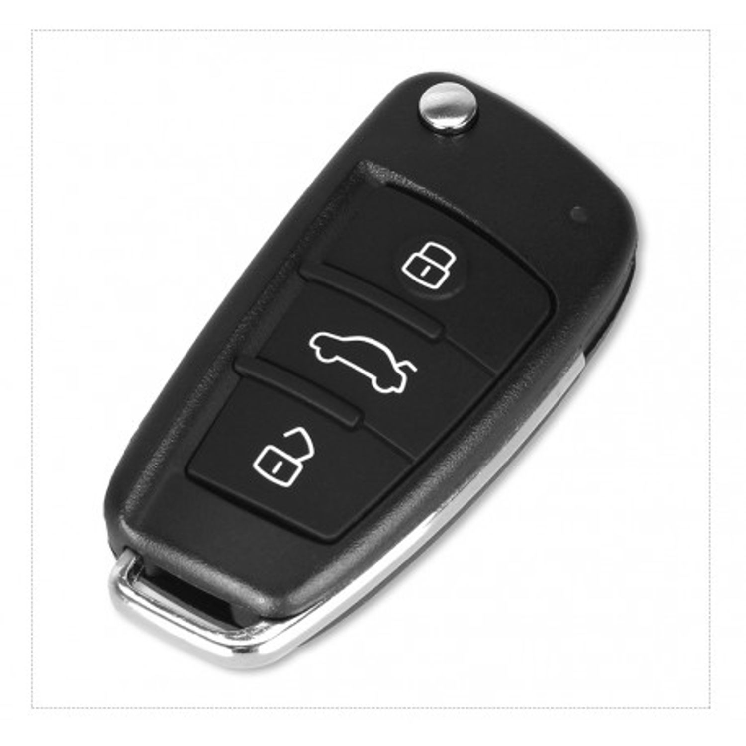 Carcasa Cheie Auto Techstar&reg; Audi A4, A3, A6, A8, TT, Q7, 3 Butoane fotografia produsului View 6 L