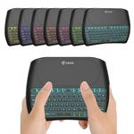 Tastatura Wireless Techstar&reg; Vontar D8, Iluminata, 7 Culori, Android TV, PC, Smart fotografia produsului View 2 S