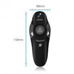 Telecomanda Wireless Techstar pentru Prezentare, cu pointer Laser, Butoane SlideShow, USB fotografia produsului View 8 S