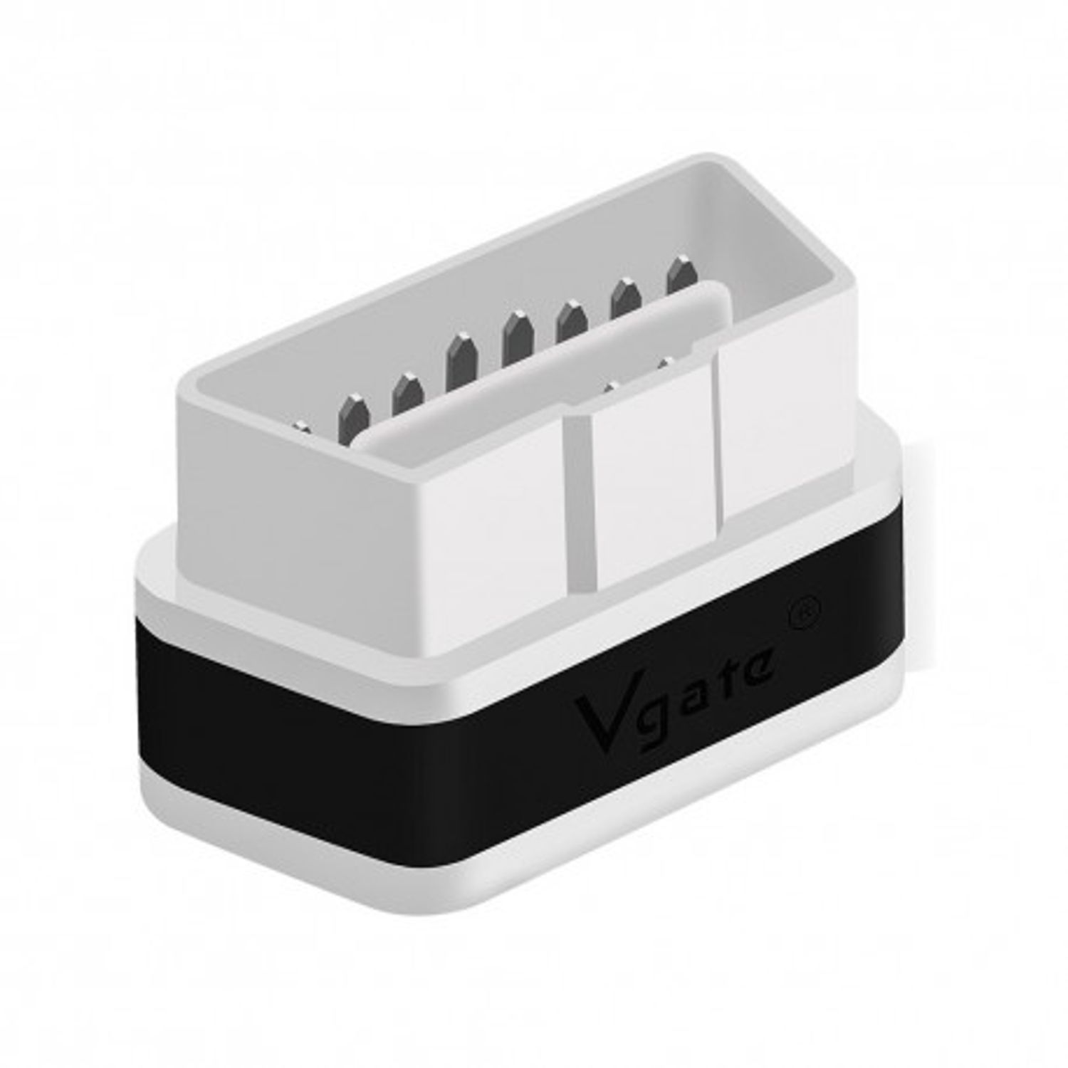Interfata Diagnoza Multimarca Vgate, ICar2, White-Black,  Bluetooth, OBD2 fotografia produsului View 4 L