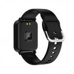 Ceas Smartwatch Techstar® T55 Negru, 1.3 inch IPS, Monitorizare Cardiaca, Tensiune, Sedentarism, Bluetooth 5.0 fotografia produsului View 7 S