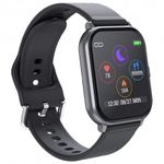 Ceas Smartwatch Techstar® T55 Negru, 1.3 inch IPS, Monitorizare Cardiaca, Tensiune, Sedentarism, Bluetooth 5.0 fotografia produsului