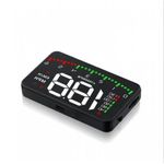 Ecran HUD Techstar&reg; Head-Up Display, Proiector Parbriz, Afisare Multiple Informatii, Conexiune OBD2 fotografia produsului View 4 S