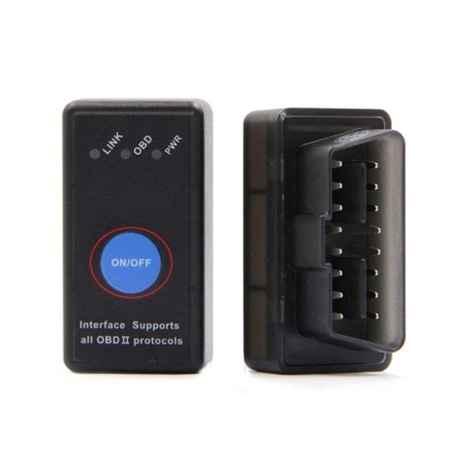 Interfata Super Mini Diagnoza Techstar OBD2 Bluetooth 4.0 cu Cip ELM V1.5,Buton ON/OFF, Torque fotografia produsului View 5 L