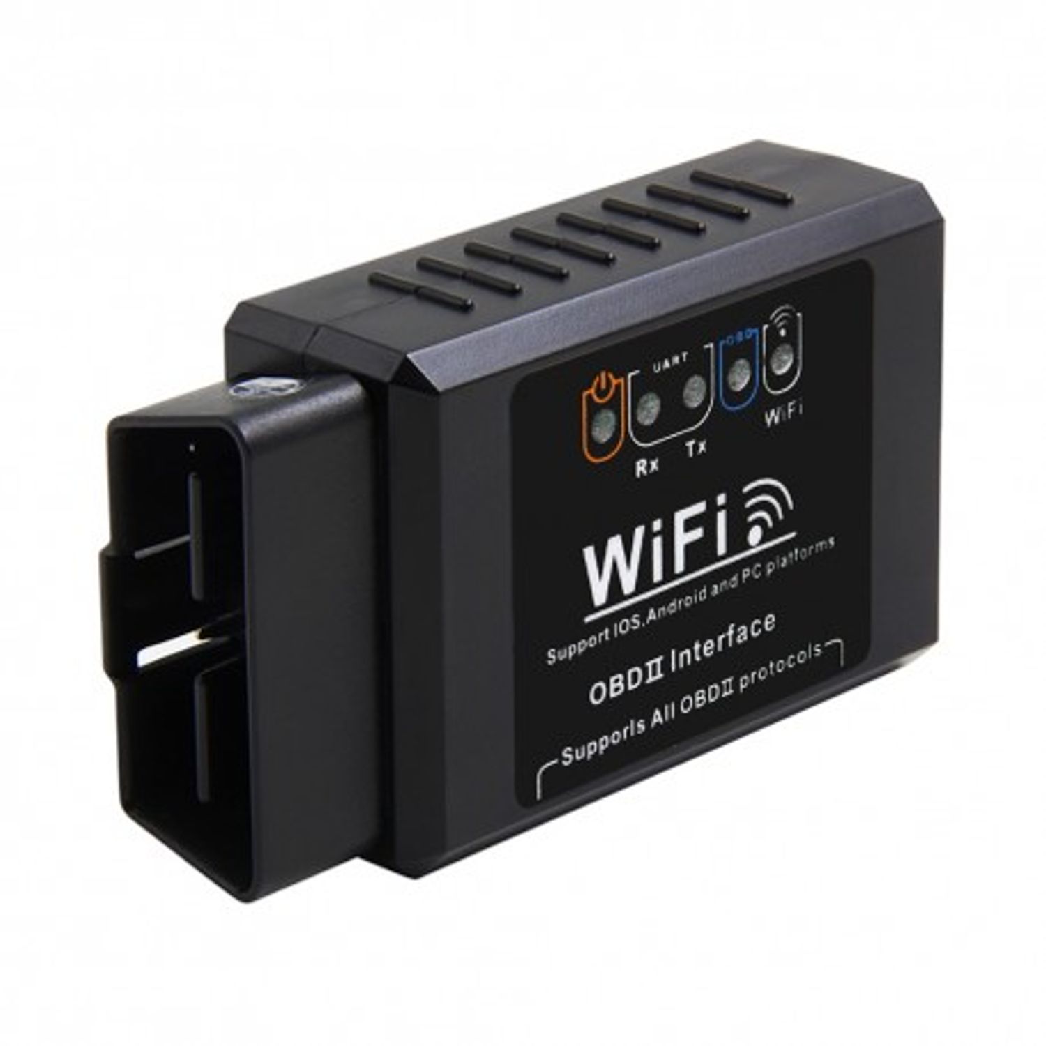 Interfata Diagnoza Auto Techstar OBD2 WiFi cu Cip ELM v1.5 Torque fotografia produsului View 5 L