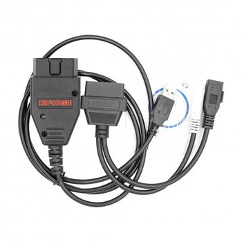 Interfata Chip Tuning Galletto 1260 Cablu OBDII ECU Flasher + Cablu Audi 2x2