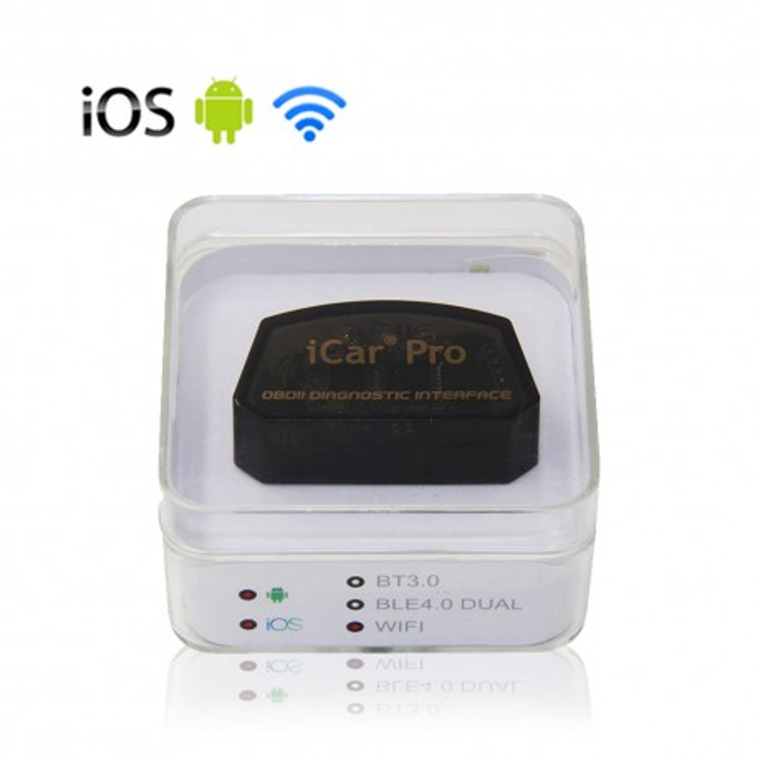 Interfata Diagnoza Auto Vgate iCar Pro, WiFi, Android si iOS, MultiMarca OBD 2 fotografia produsului View 5 L
