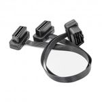 Prelungitor Cablu Techstar&reg;, Adaptor Auto 2 in 1 la OBD2 16 Pin, 30cm fotografia produsului View 6 S
