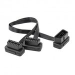 Prelungitor Cablu Techstar&reg;, Adaptor Auto 2 in 1 la OBD2 16 Pin, 30cm fotografia produsului View 13 S
