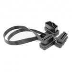 Prelungitor Cablu Techstar&reg;, Adaptor Auto 2 in 1 la OBD2 16 Pin, 30cm fotografia produsului View 2 S