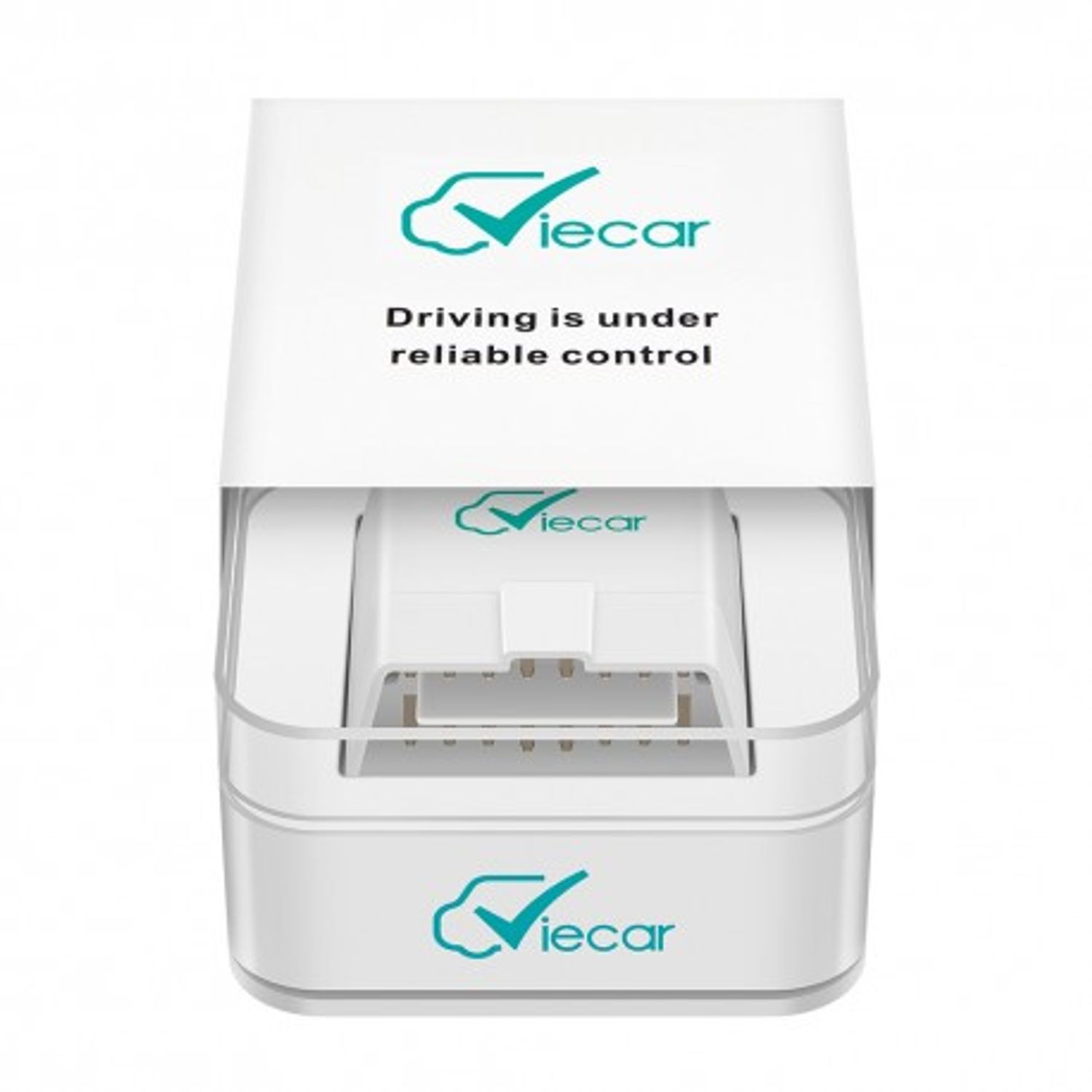 Interfata Diagnoza Multimarca Viecar Dual Bluetooth 4.0, White, Aplicatie Dedicata, iOS, Android fotografia produsului View 10 L