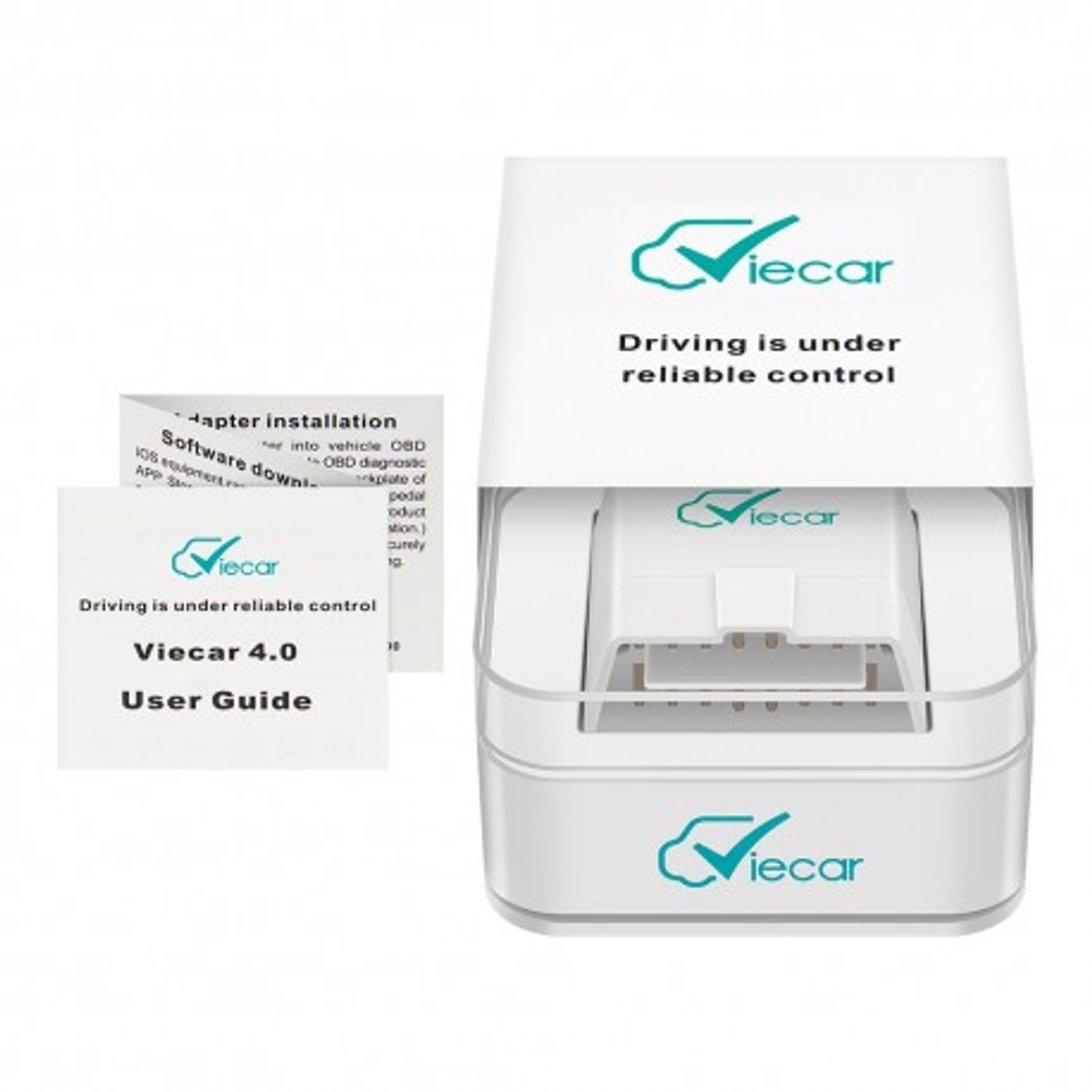 Interfata Diagnoza Multimarca Viecar Dual Bluetooth 4.0, White, Aplicatie Dedicata, iOS, Android fotografia produsului View 11 L