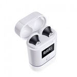Casti TWS D-19, Techstar&reg;, Wireless, Bluetooth 5.0, HD Audio, Binaural, Android, iOS fotografia produsului View 2 S