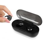 Casti TWS DT-1, Techstar&reg;, Wireless, Bluetooth 5.0, Eliminare Zgomote Fundal, IPX5, Android, iOS fotografia produsului