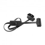Prelungitor Cablu Auto Techstar&reg;, OBD2, 60 cm, cu Buton ON/OFF fotografia produsului View 5 S
