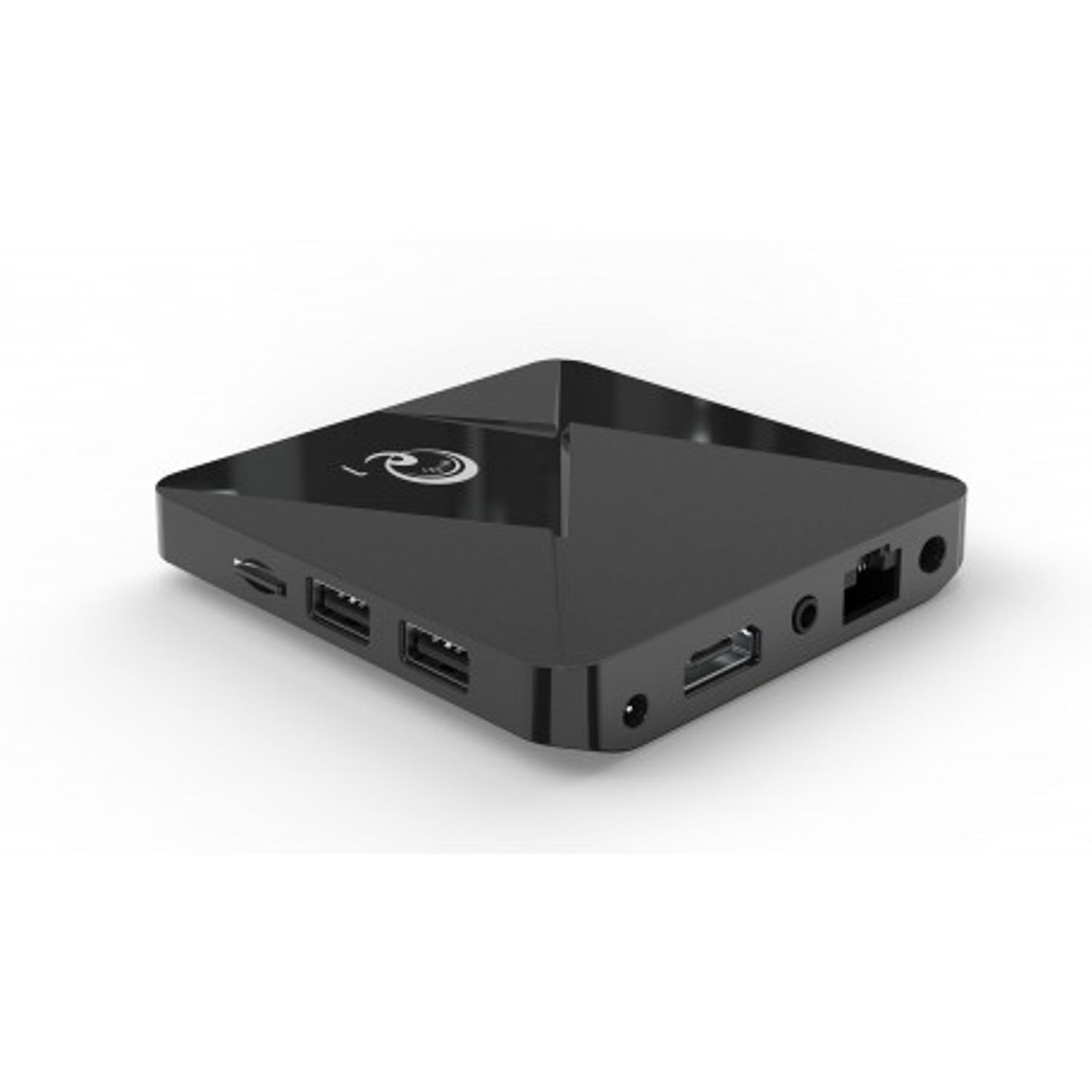 Mini PC TV Box Techstar&reg; Q1 UHD 2GB RAM + 16 ROM, WiFi, Ethernet, USB 2.0 fotografia produsului View 3 L