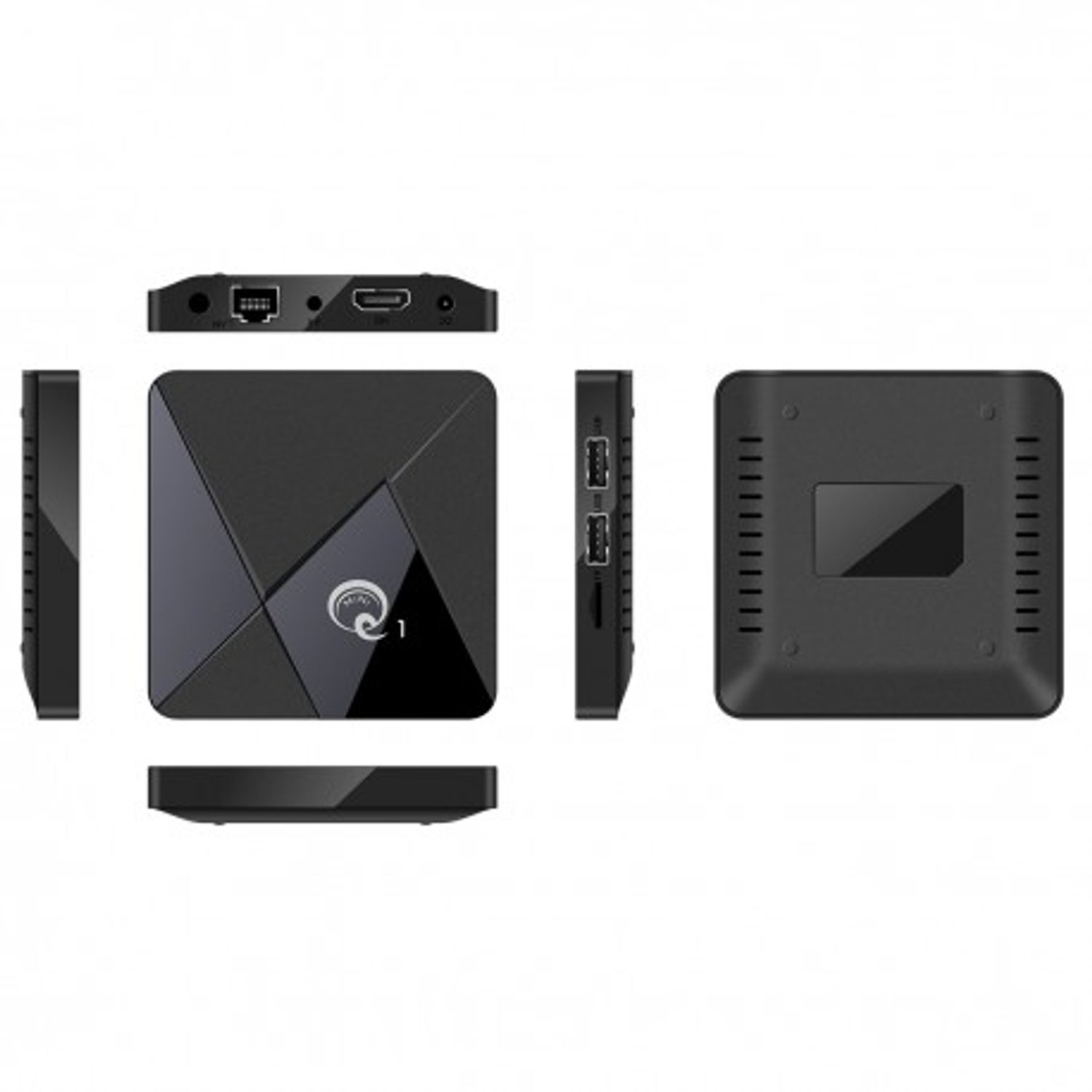Mini PC TV Box Techstar&reg; Q1 UHD 2GB RAM + 16 ROM, WiFi, Ethernet, USB 2.0 fotografia produsului View 5 L
