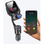 Modulator FM Techstar&reg; T819 NEGRU , Quick Charge, AUX, Bluetooth, USB, Micro SD, Transmitator fotografia produsului View 2 S