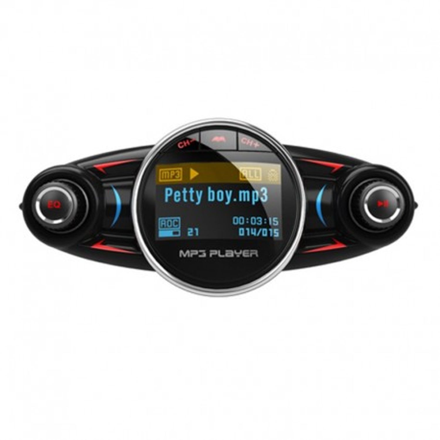 Modulator Transmitator FM Auto Techstar&reg; BT-08, Bluetooth 4.0, Car Kit Handsfree, MP3 Player cu Display LED fotografia produsului View 2 L