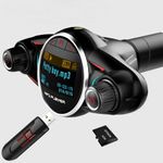 Modulator Transmitator FM Auto Techstar&reg; BT-08, Bluetooth 4.0, Car Kit Handsfree, MP3 Player cu Display LED fotografia produsului View 5 S