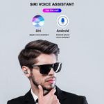 Casti F9 Mini Smart TWS Techstar&reg;, Wireless, Bluetooth V5.0, SplashResistent, Touch, iOS, Android, Negru fotografia produsului View 4 S