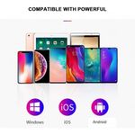 Casti F9 Mini Smart TWS Techstar&reg;, Wireless, Bluetooth V5.0, SplashResistent, Touch, iOS, Android, Negru fotografia produsului View 6 S