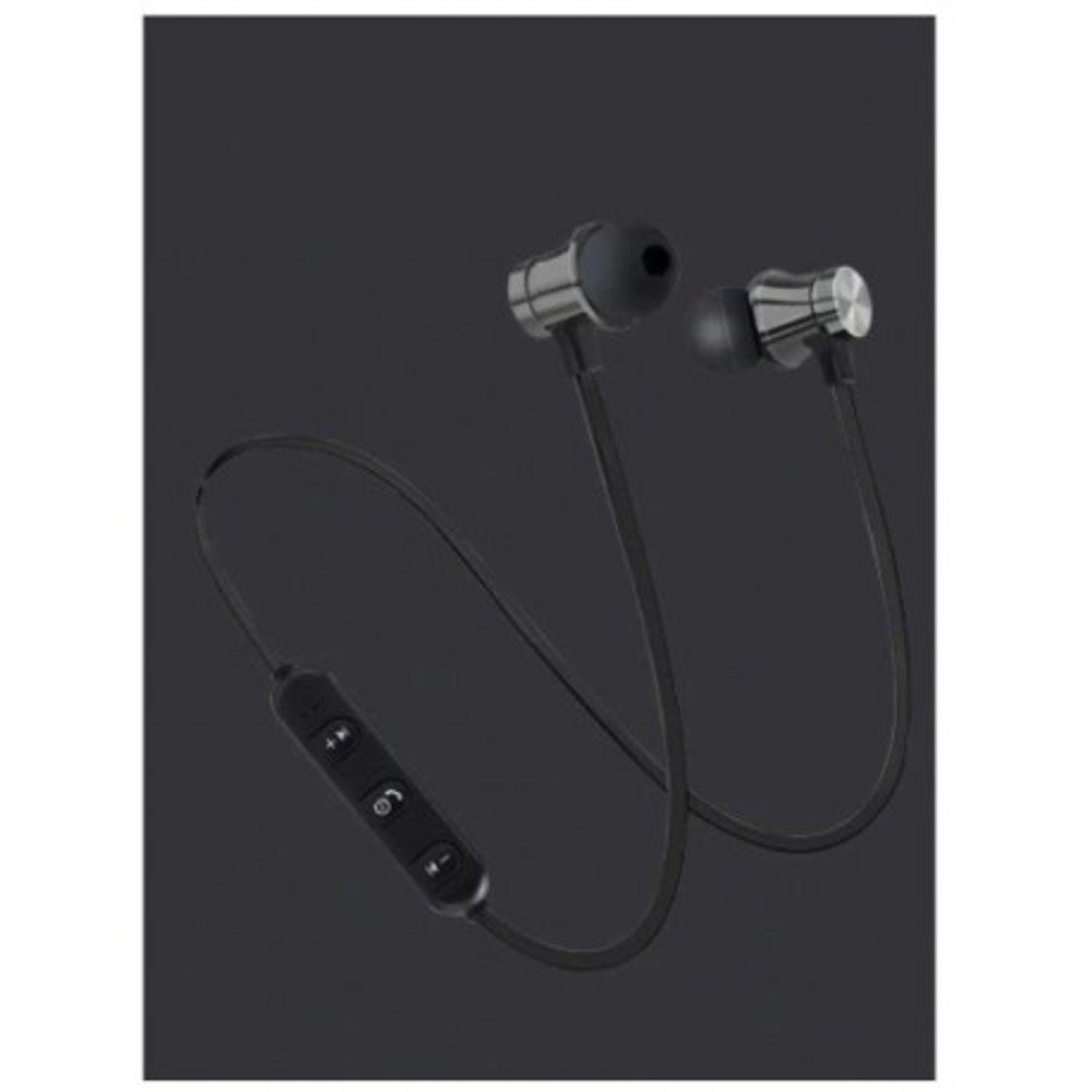 Casti Wireless Bluetooth Sport BT4, Waterproof, Tip In-Ear Headset, Microfon Incorporat, Negru fotografia produsului View 3 L