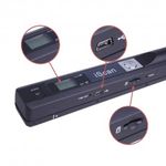 Scanner Portabil iScan Mini de 900DPI cu Ecran LCD, JPG/PDF, Tip A4, Carti, Reviste, Ziare fotografia produsului View 7 S