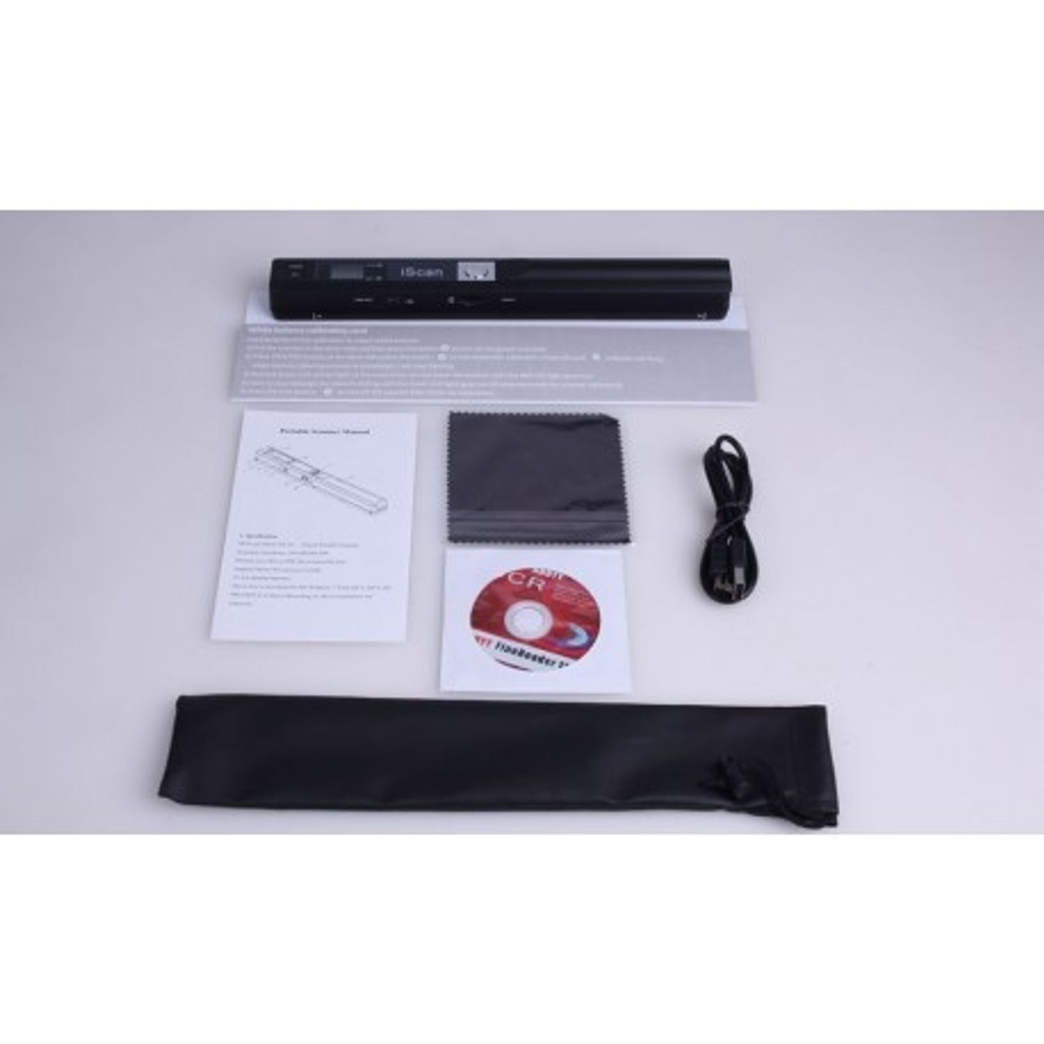 Scanner Portabil iScan Mini de 900DPI cu Ecran LCD, JPG/PDF, Tip A4, Carti, Reviste, Ziare fotografia produsului View 5 L