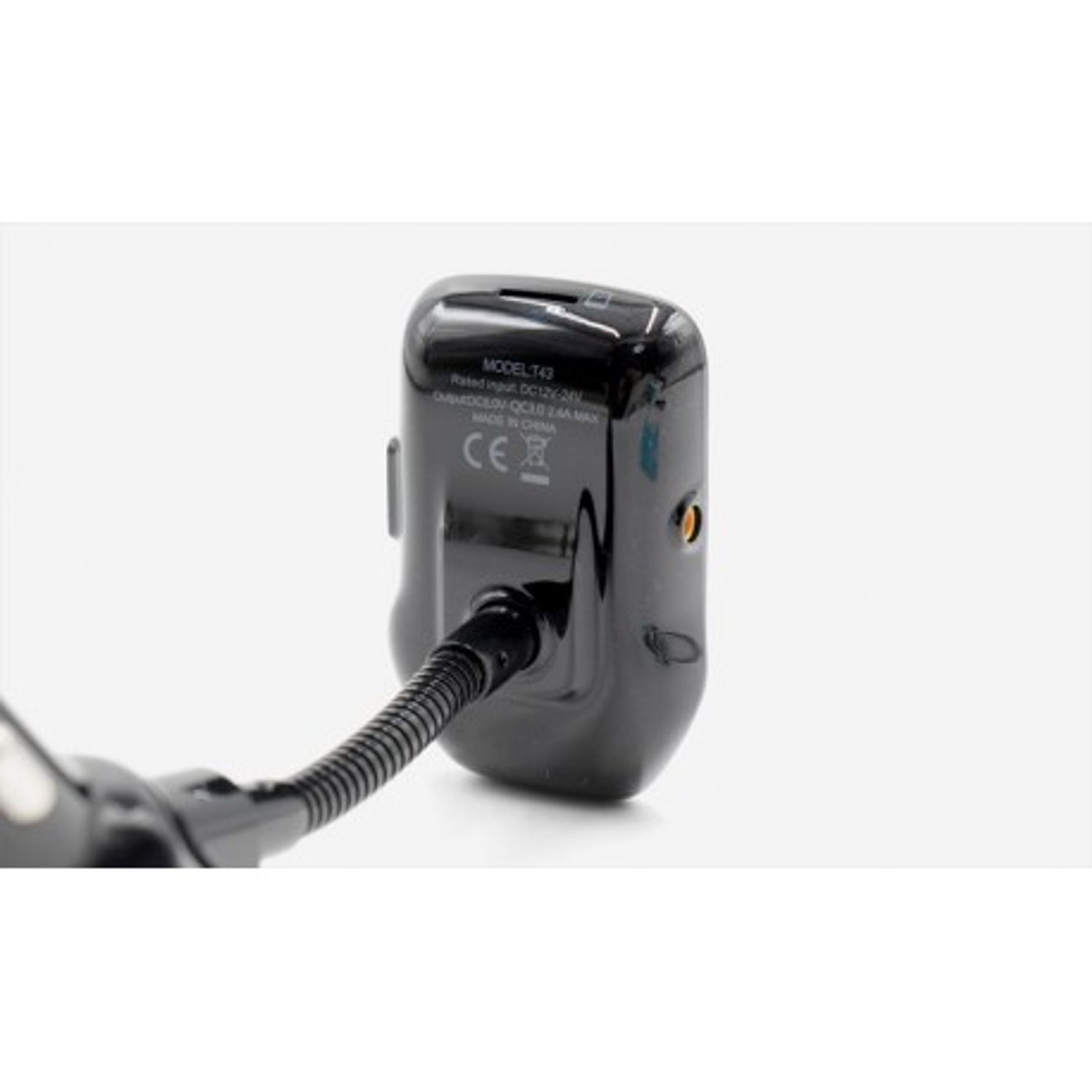 Modulator Auto Transmitator FM Techstar&reg; T43 Bluetooth 4.0 AUX USB QC3.0 Display Color 1.8" MP3 Player Android iOS fotografia produsului View 9 L