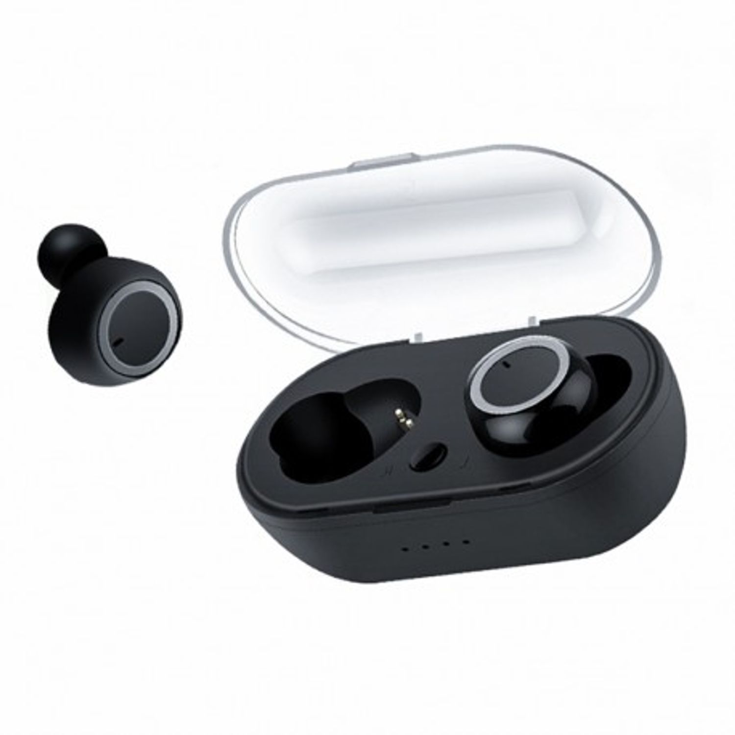 Casti Bluetooth Wireless Techstar&reg; TWS Earbud cu Tehnologie BT 5.0 Negru fotografia produsului View 10 L