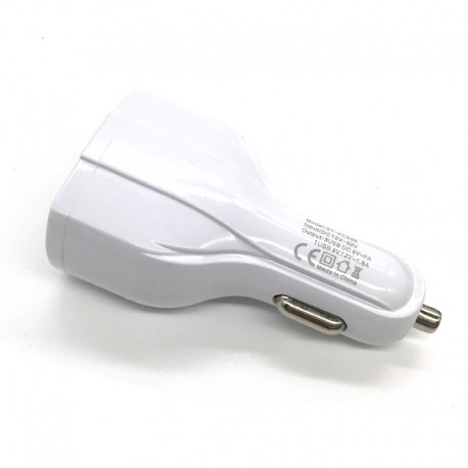 Incarcator Auto Techstar&reg; Turbo Fast, 5V, 3.5A ,QC3.0, DUAL USB, Universal, Alb fotografia produsului View 3 L