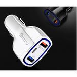Incarcator Auto Techstar&reg; Turbo Fast, 5V, 3.5A ,QC3.0, DUAL USB, Universal, Alb fotografia produsului View 12 S