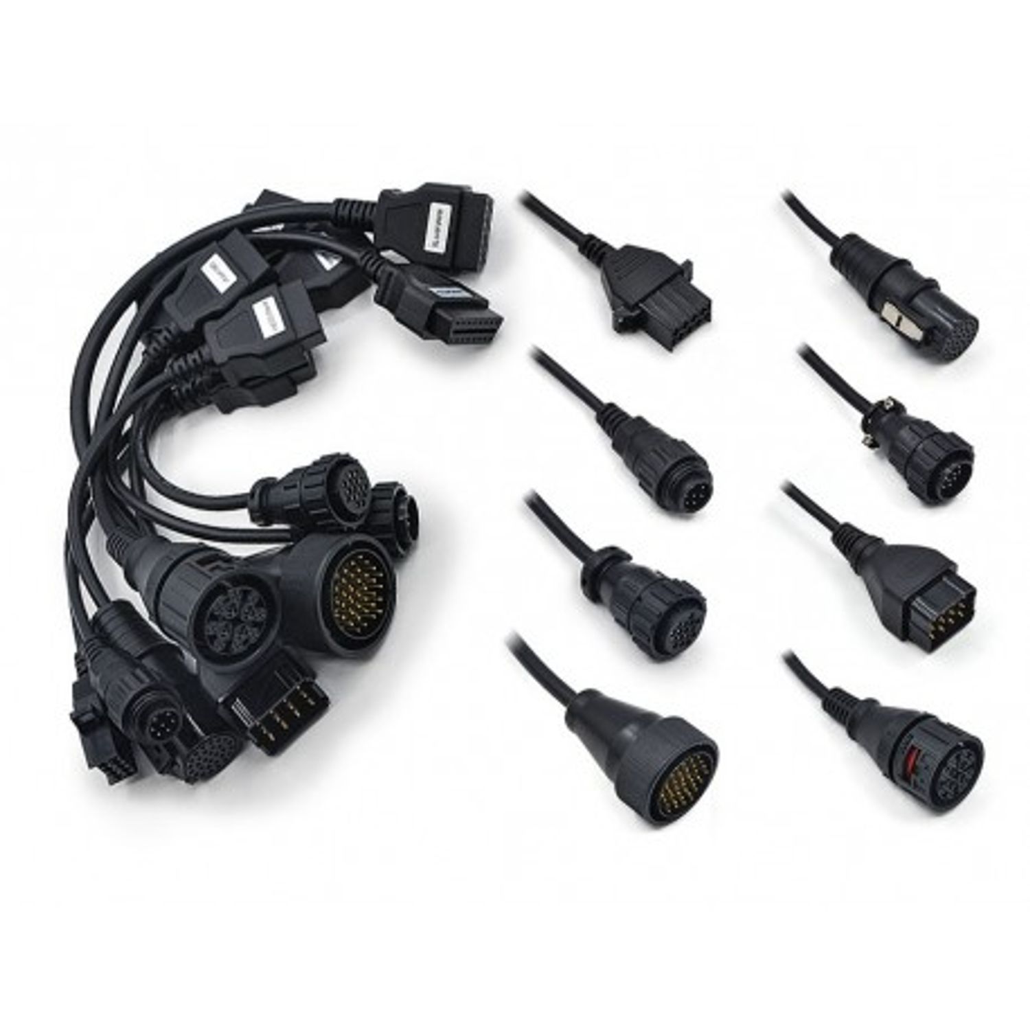 Set  8 x Cabluri Adaptoare Multimarca pentru Camioane OBD2 fotografia produsului View 4 L