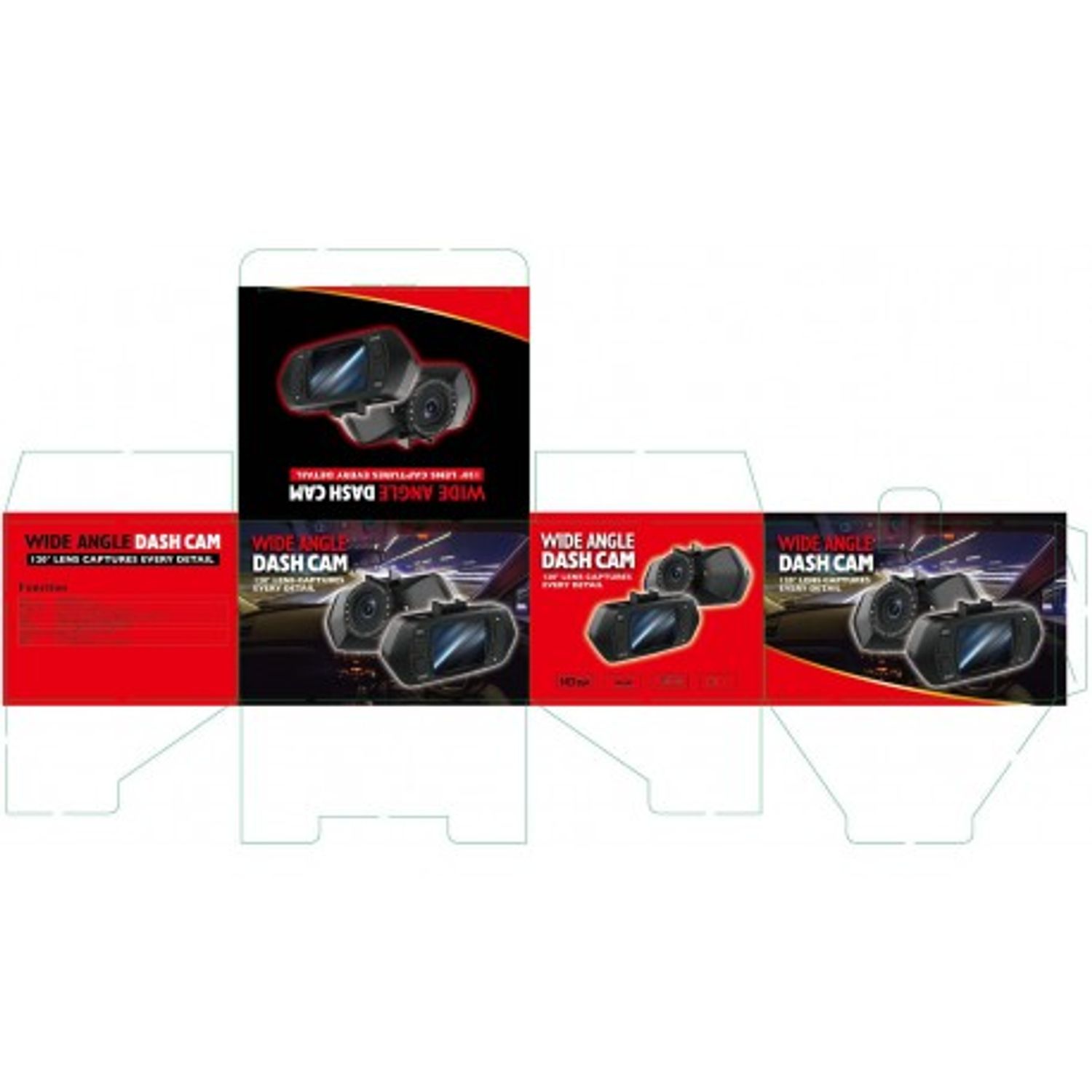 Camera Video Auto Techstar&reg; RLDV 204, Obiectiv 120&deg;, Superangular, FullHD, 1080p, Ecran 2", Parking Mode si Detectia fotografia produsului View 7 L