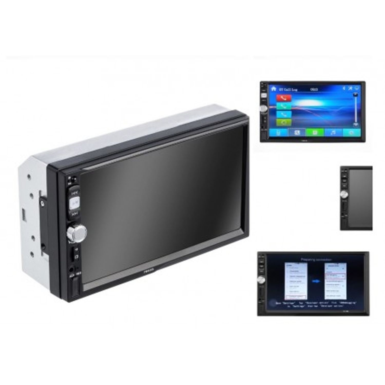 MP5 Player Auto Universal 7023B Camera de Marsarier HD Ecran 7 Inch Bluetooth MirrorLink Android IoS fotografia produsului View 7 L
