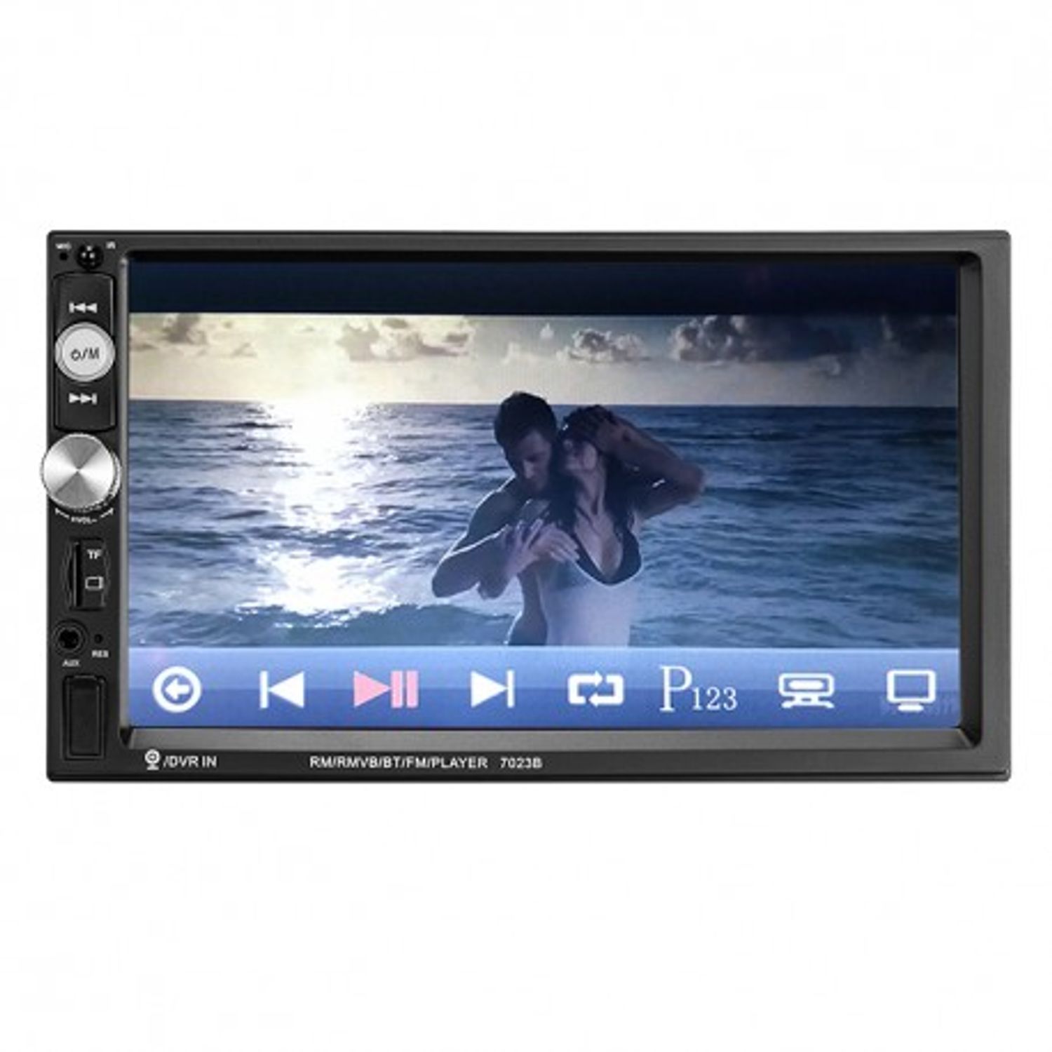 MP5 Player Auto Universal 7023B Camera de Marsarier HD Ecran 7 Inch Bluetooth MirrorLink Android IoS fotografia produsului View 2 L