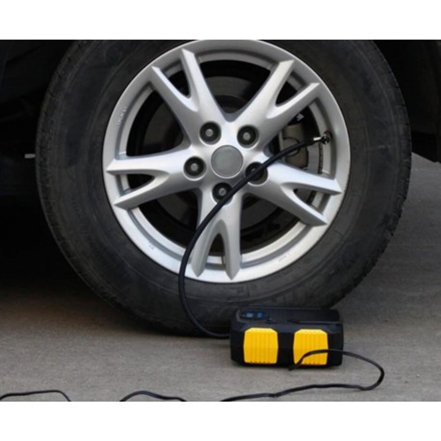 Compresor Aer Auto Techstar&reg;, Compresor Digital Portabil, DC 12V 150PSI 120W fotografia produsului View 3 L